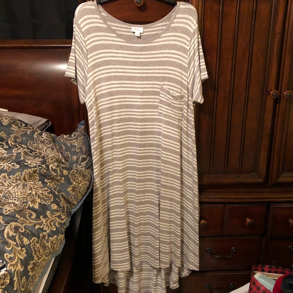 Lula Roe midi t-shirt dress